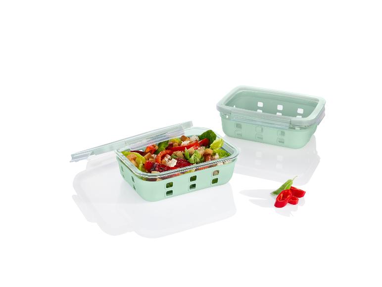 Glazen lunchboxenset
