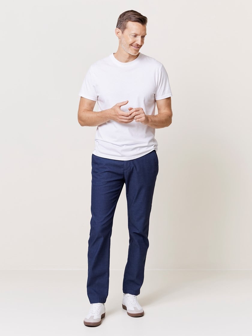 Christer herringbone chinos Dress Blues