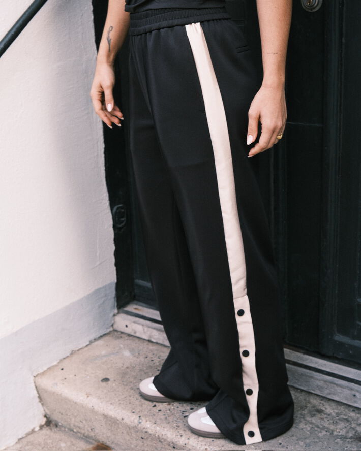 Neo Noir Puggy Track Suit Pants Black