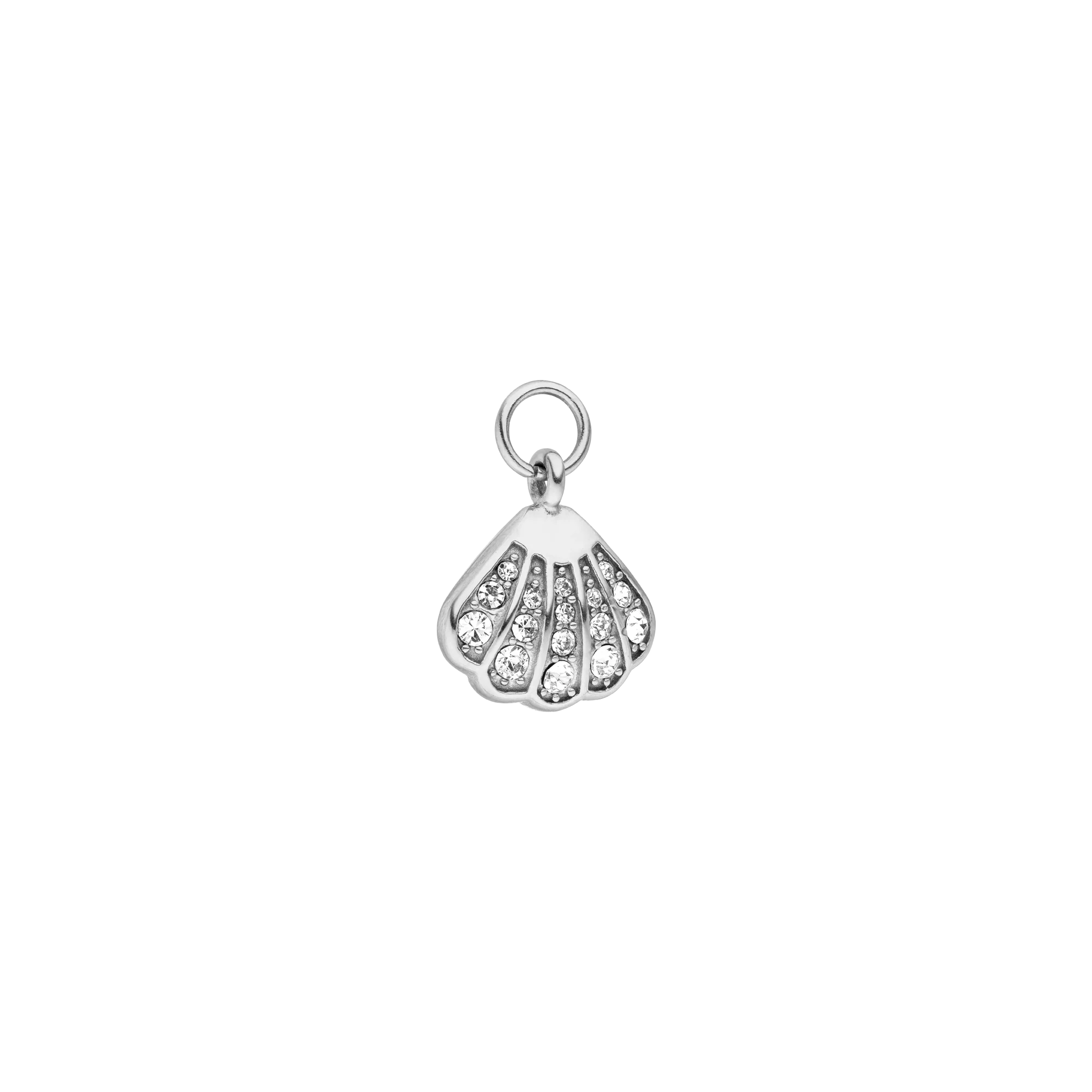 Glitter Shell Charm