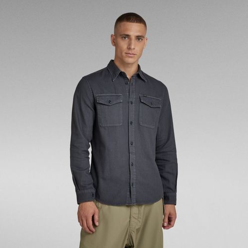 G-Star Raw - D20165 7647 MARINE SHIRT-D147 FANTEM BLUE Gris