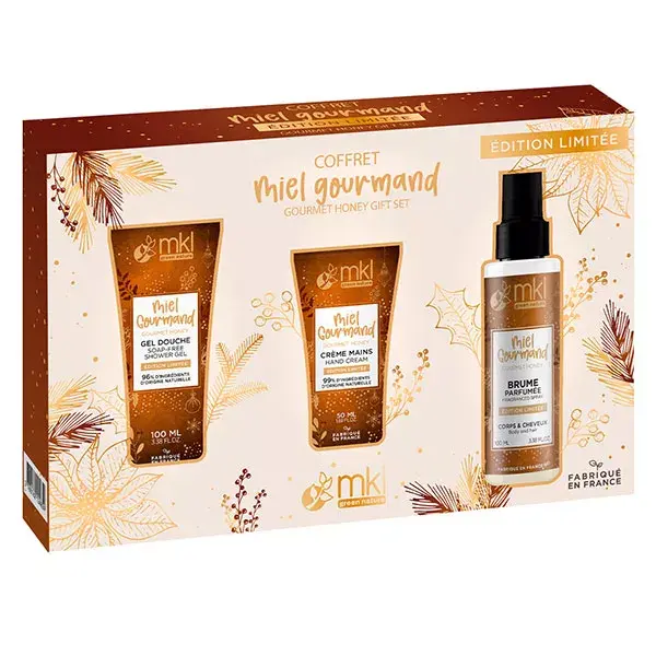 Conjunto de presente de mel gourmet MKL Green Nature