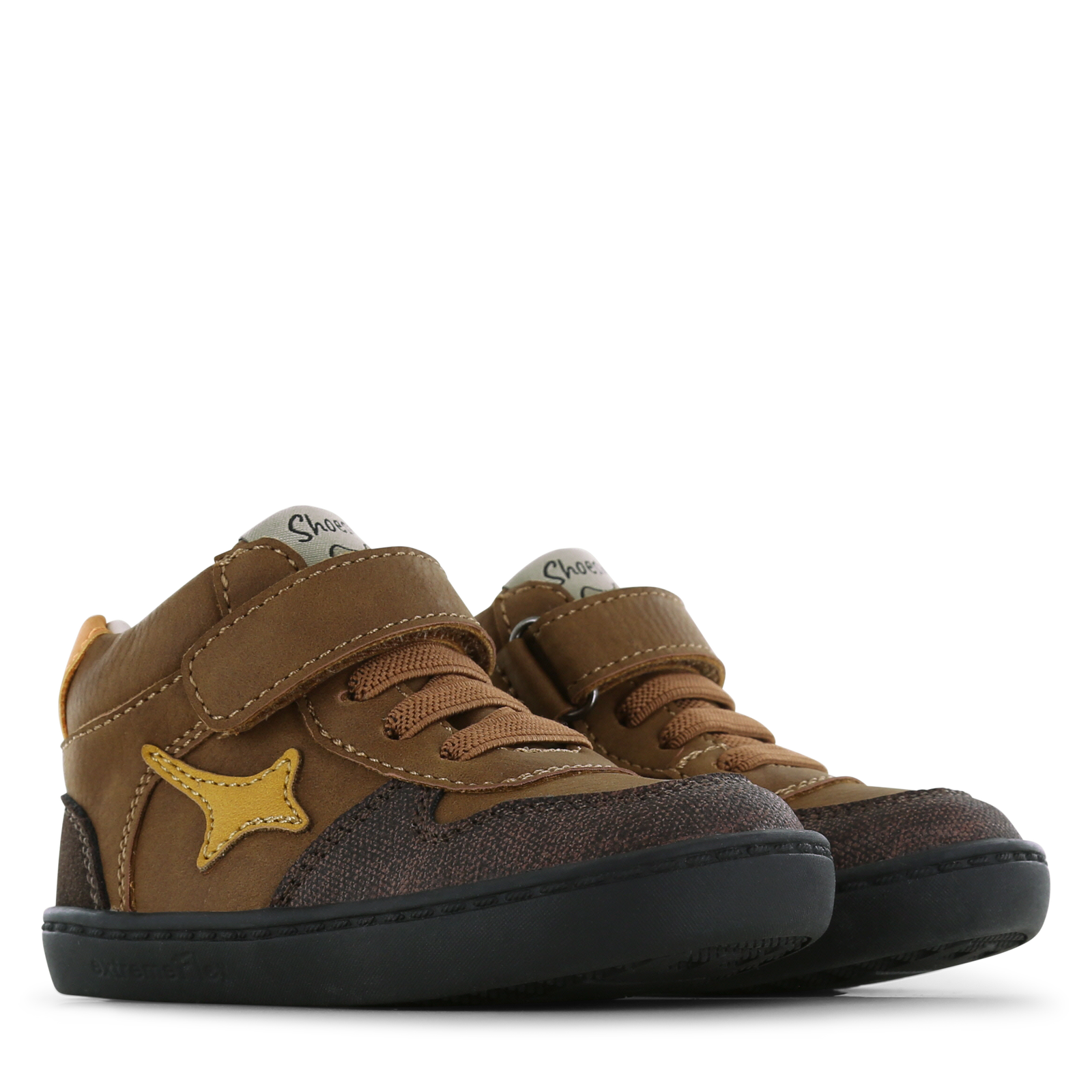 Shoesme cognac schoentje Microfiber nubuck, Suède | Sale