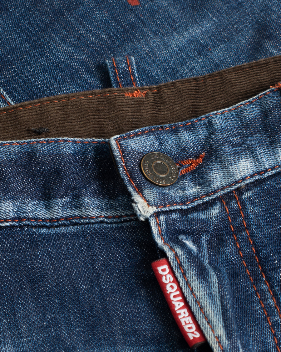 Dsquared2 Sexy Twist Jeans Deep Blue Wash