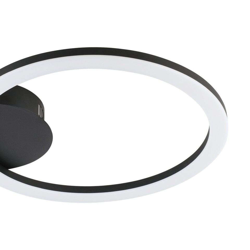 EGLO - Paranday-Z loftlampe cirkel sort 34x30 - TW - Zigbee, Bluetooth