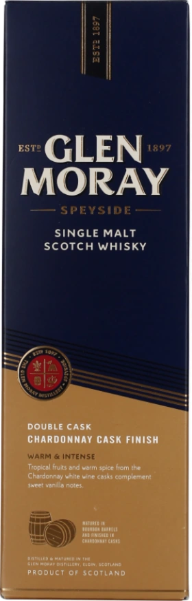 GLEN MORAY CHARDONNAY CASK FINISH ELGIN CLASSIC 70CL