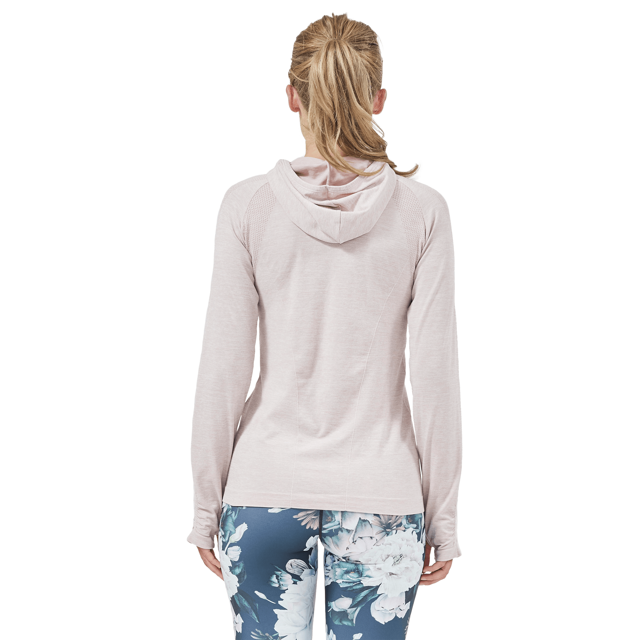 Endurance Vicki W Melange Seamless Hoody - Treningstøy