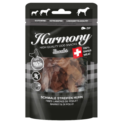 Harmony Dog Snacks schmale Streifen Huhn 50g