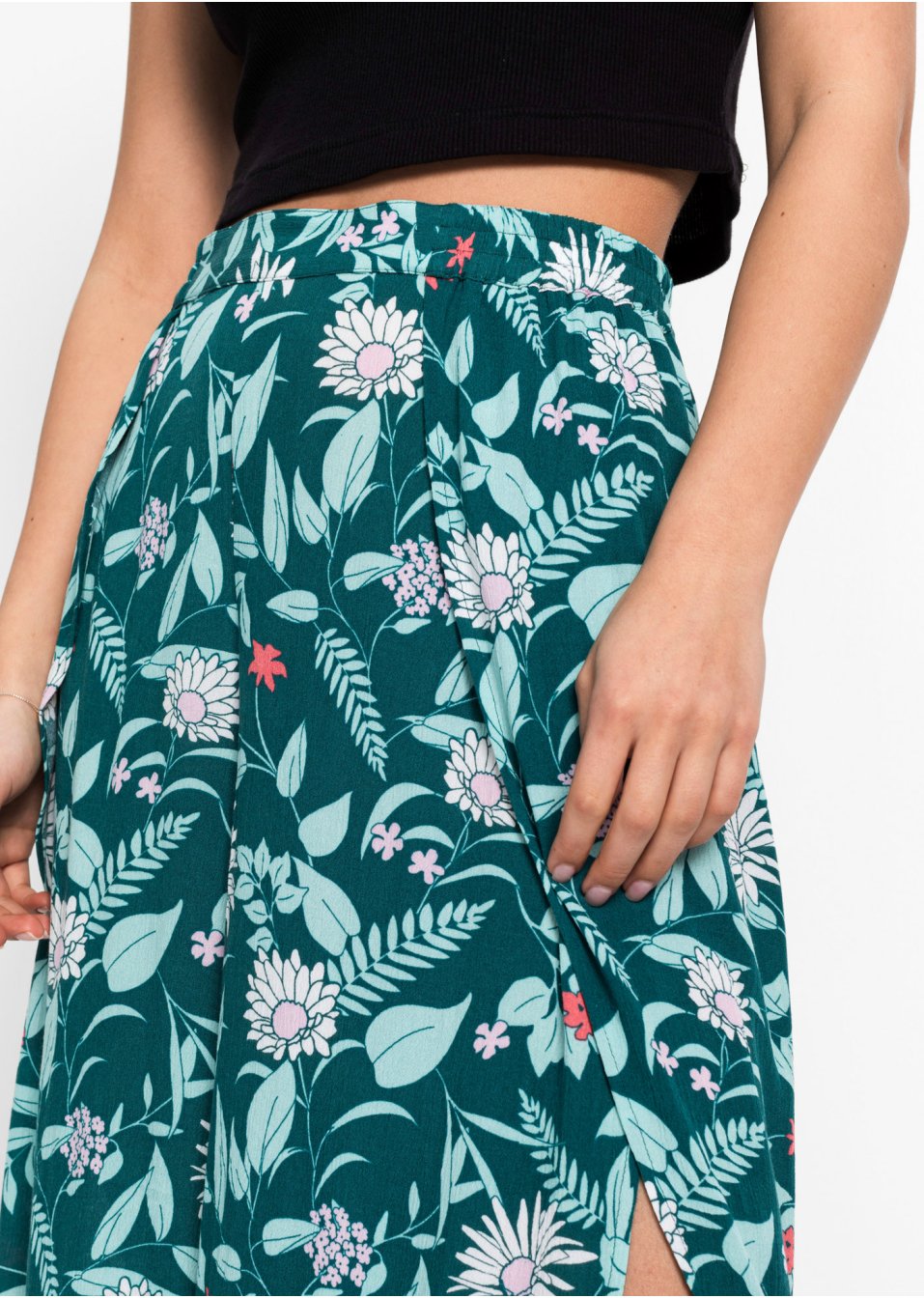 Pantalon avec fente