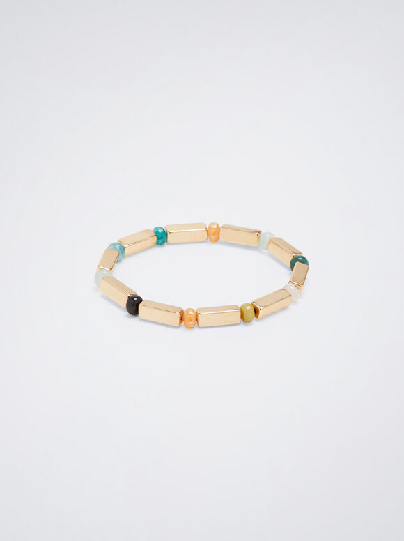 Pulseira elástica multicolorida - Multicolorida