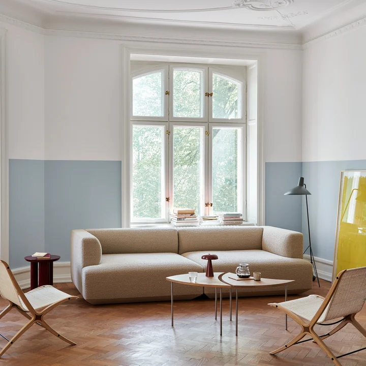 &Tradition - Develius Sofa, Konfiguration D, beige (Karakorum 003)