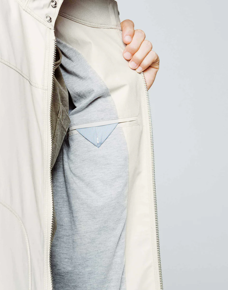 Blouson Léger Col Montant