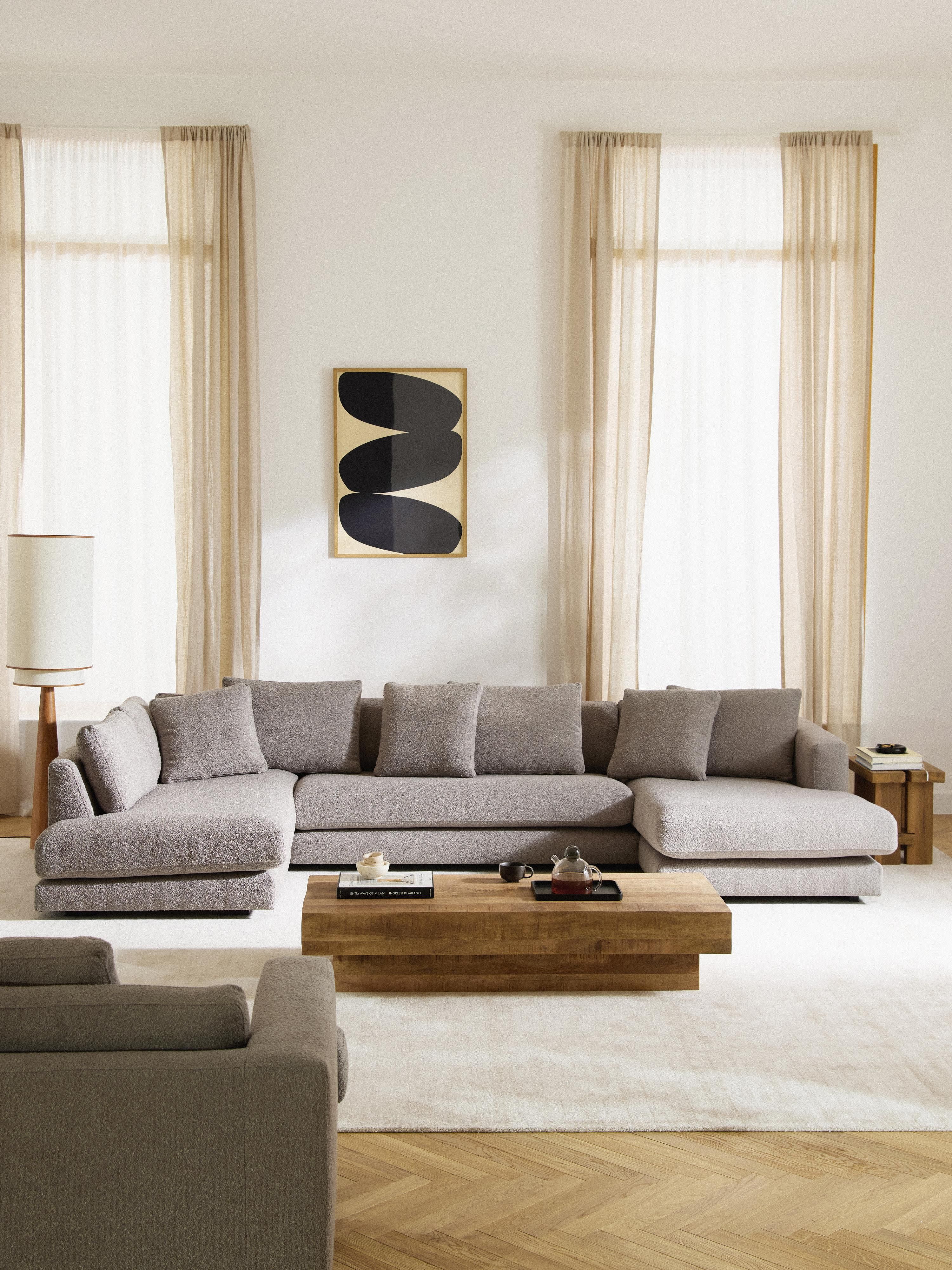Bouclé U-bank Tribeca
