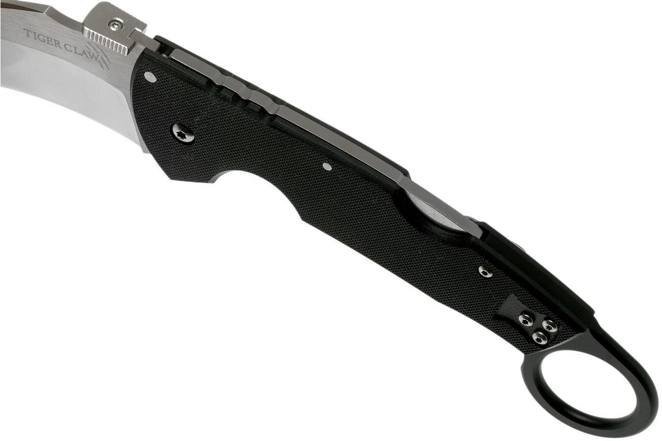 Cold Steel Tiger Claw plain edge 22C karambit zakmes