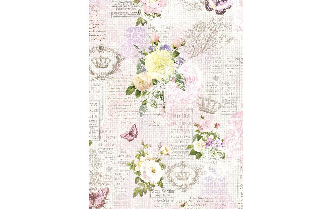 Designpapier Nostalgia Farbig sortiertDesignpapier zum Dekorieren und Gestalten