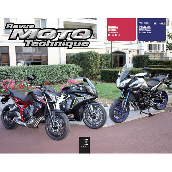 Etai - RMT 182 YAMAHA MT-09 TRACER 900 (2015 à 2016) et HONDA CBR 650 FAE (2011 à 2014)