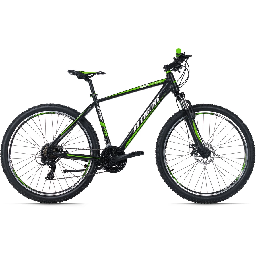 KS Cycling Mountainbike Hardtail 27,5 Morzine schwarz-grün