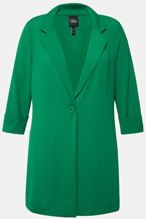 Blazer, Reverskragen, Knopfverschluss, 3/4-Arm