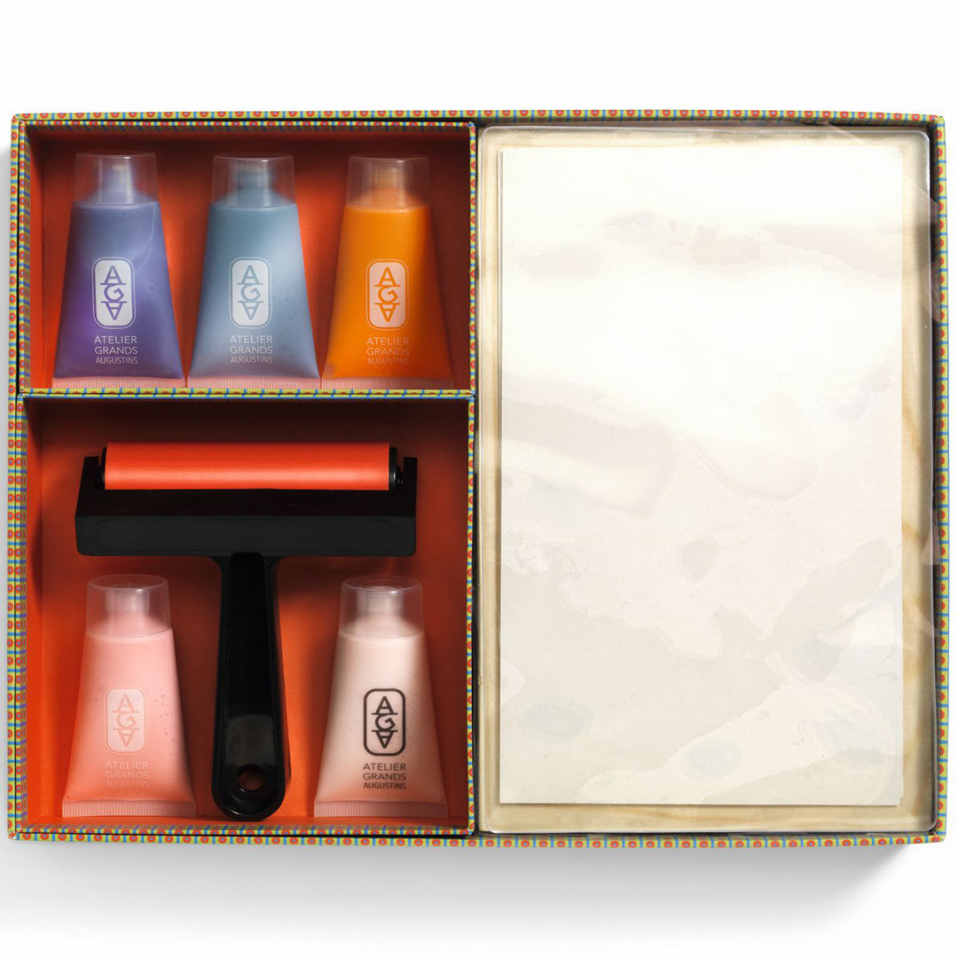 djeco knutselset atelier 47 - gel afdrukken