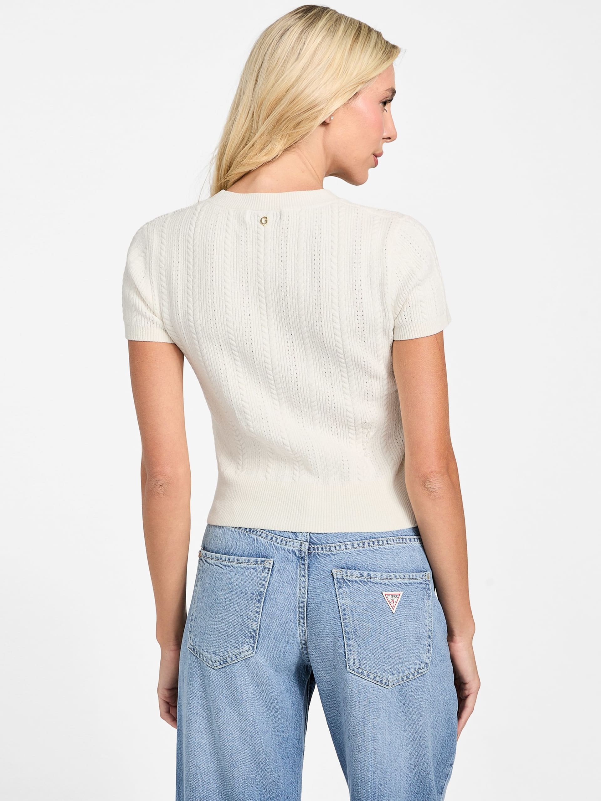 Blusa de malha de chenille Eco Marcie