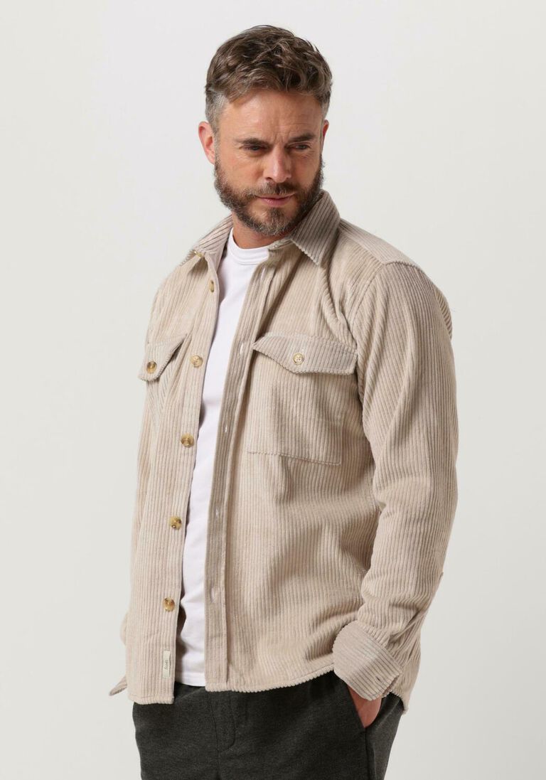 FOR\u00C9T creme for&eacute;t overshirt dense corduroy overshirt
