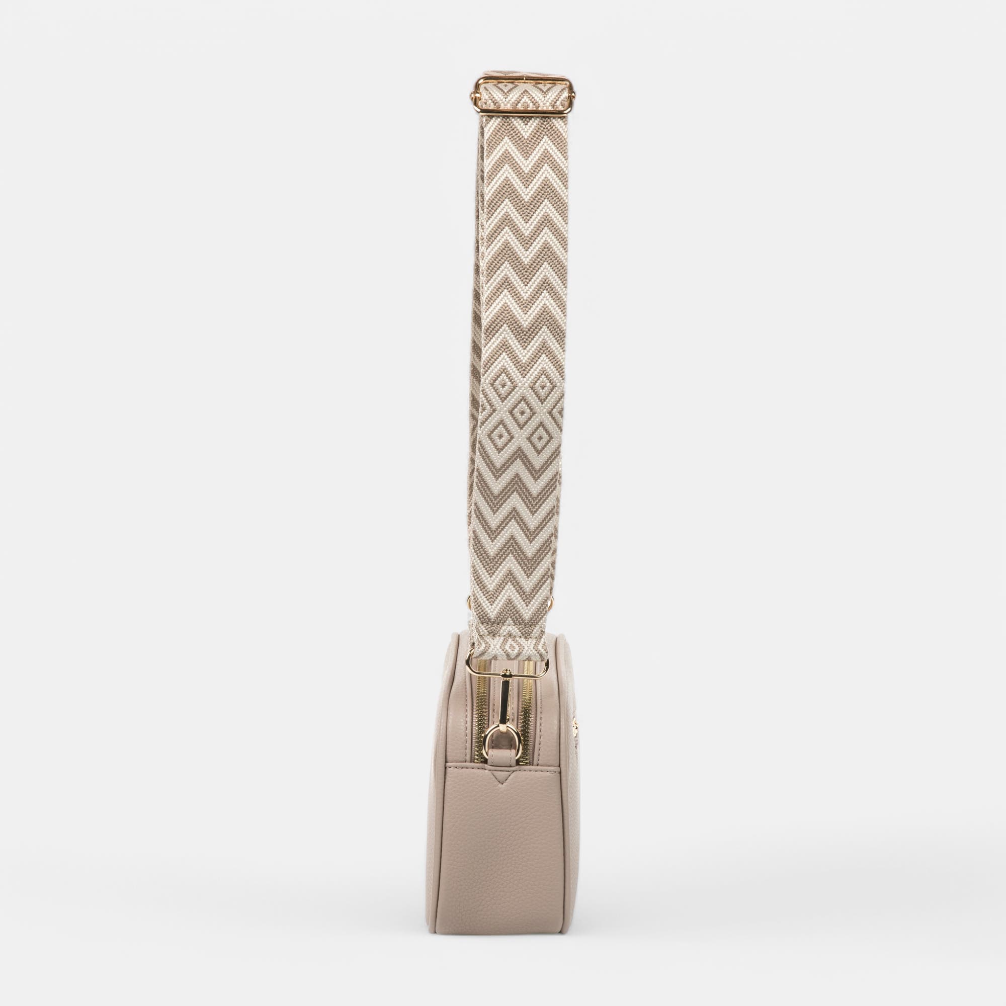 Sac bandoulière beige