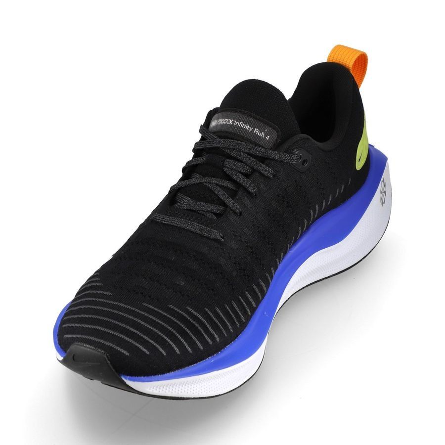 Nike Chaussures de Running React X Infinity Run 4 - Noir/Blanc/Gris/Bleu