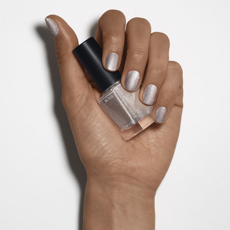 Nilens Jord Nail Polish Silver Glitter