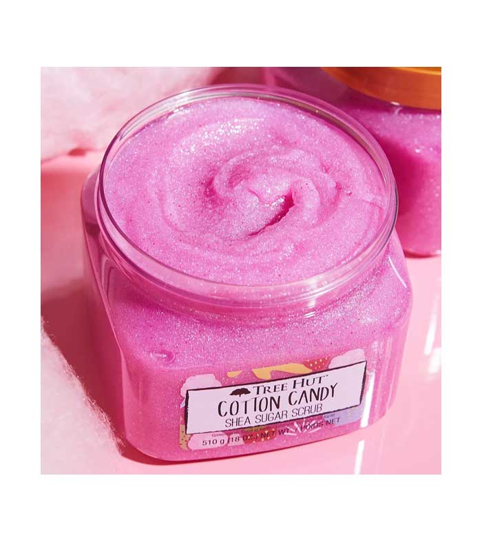 Tree Hut - Esfoliação Corporal Shea Sugar Scrub - Cotton candy