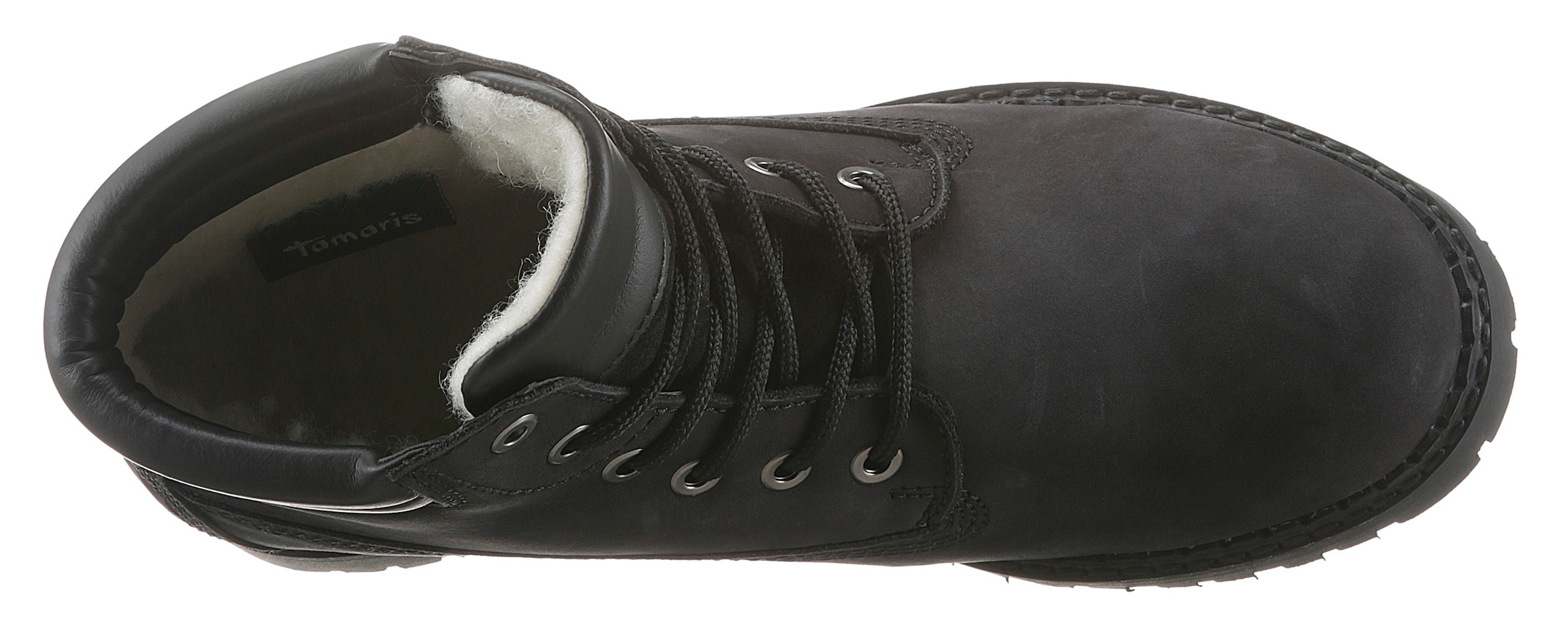 Tamaris Winterboots  , Blockabsatz, Schnürstiefelette mit DUO-TEX Ausstattung