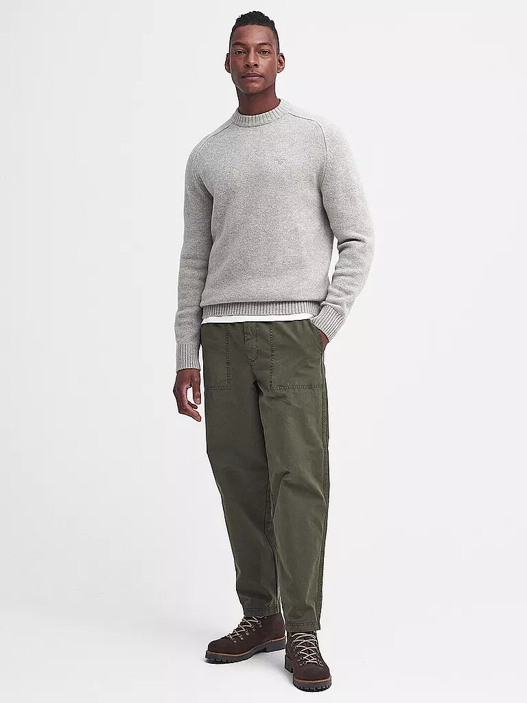 BARBOUR Pullover GRANGETOWN grau