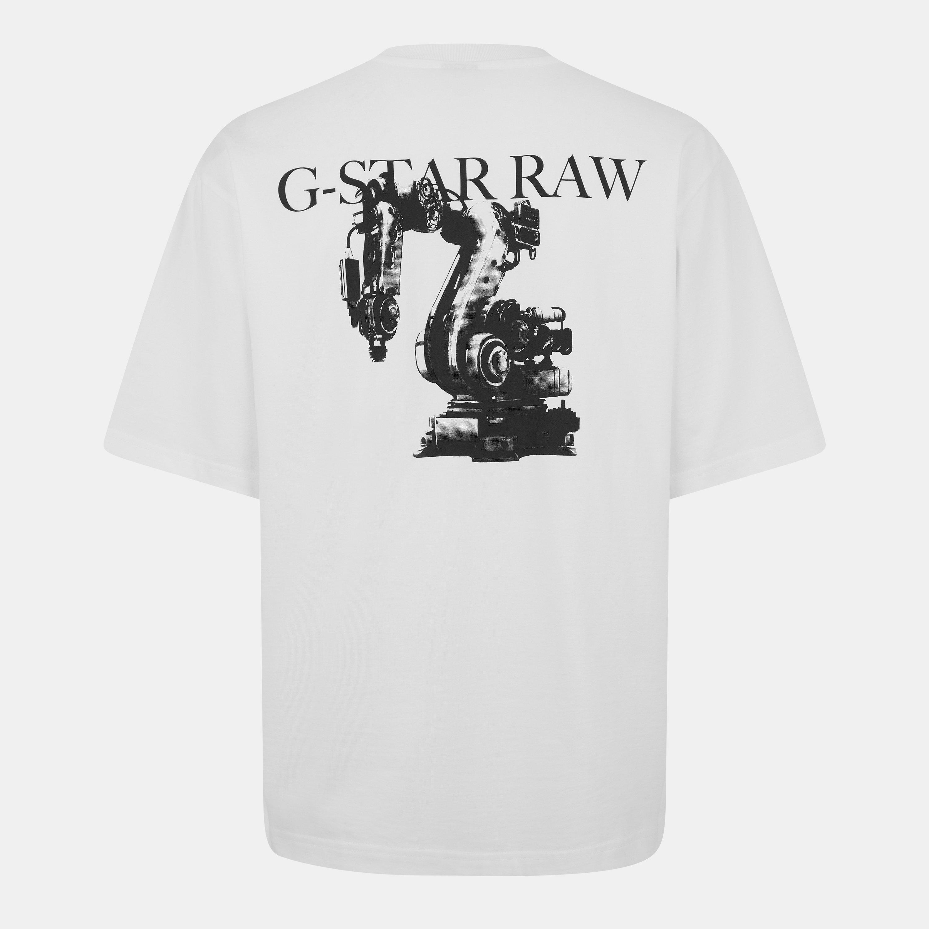 G Star Industry Back Graphic Boxy T Shirt