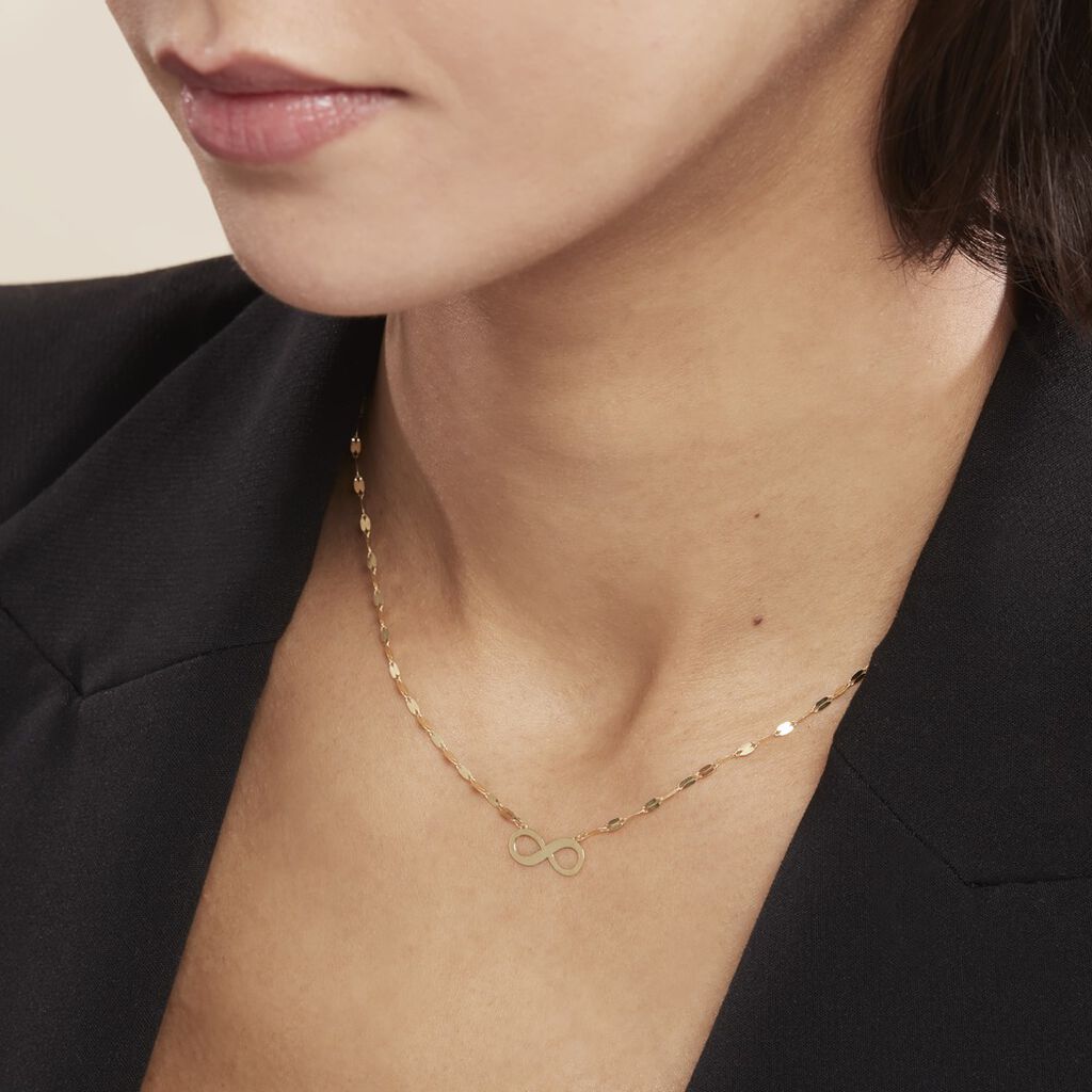 Collier Or Jaune Aulnie
