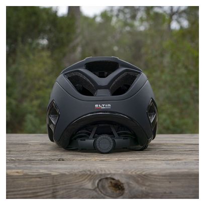 Casque Vélo VTT Hey! Noir Mat et Blanc