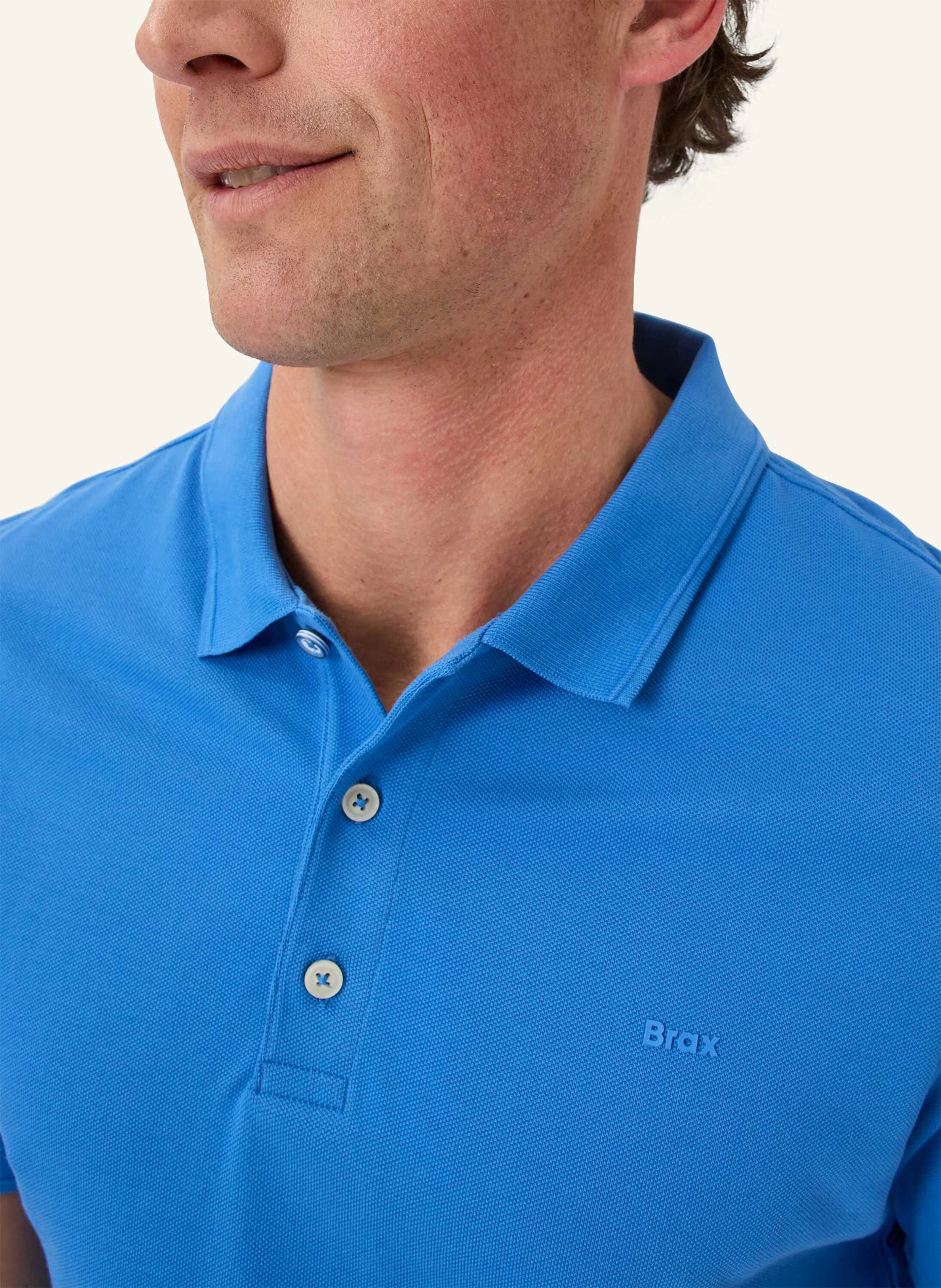 BRAX Piqué-Poloshirt STYLE PETE