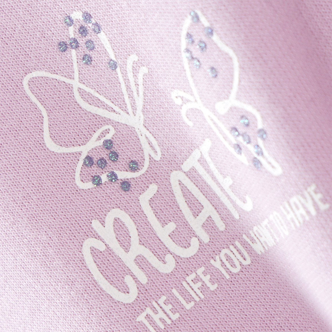 Yigga Mädchen Hoodie mit Rücken-Print rosa