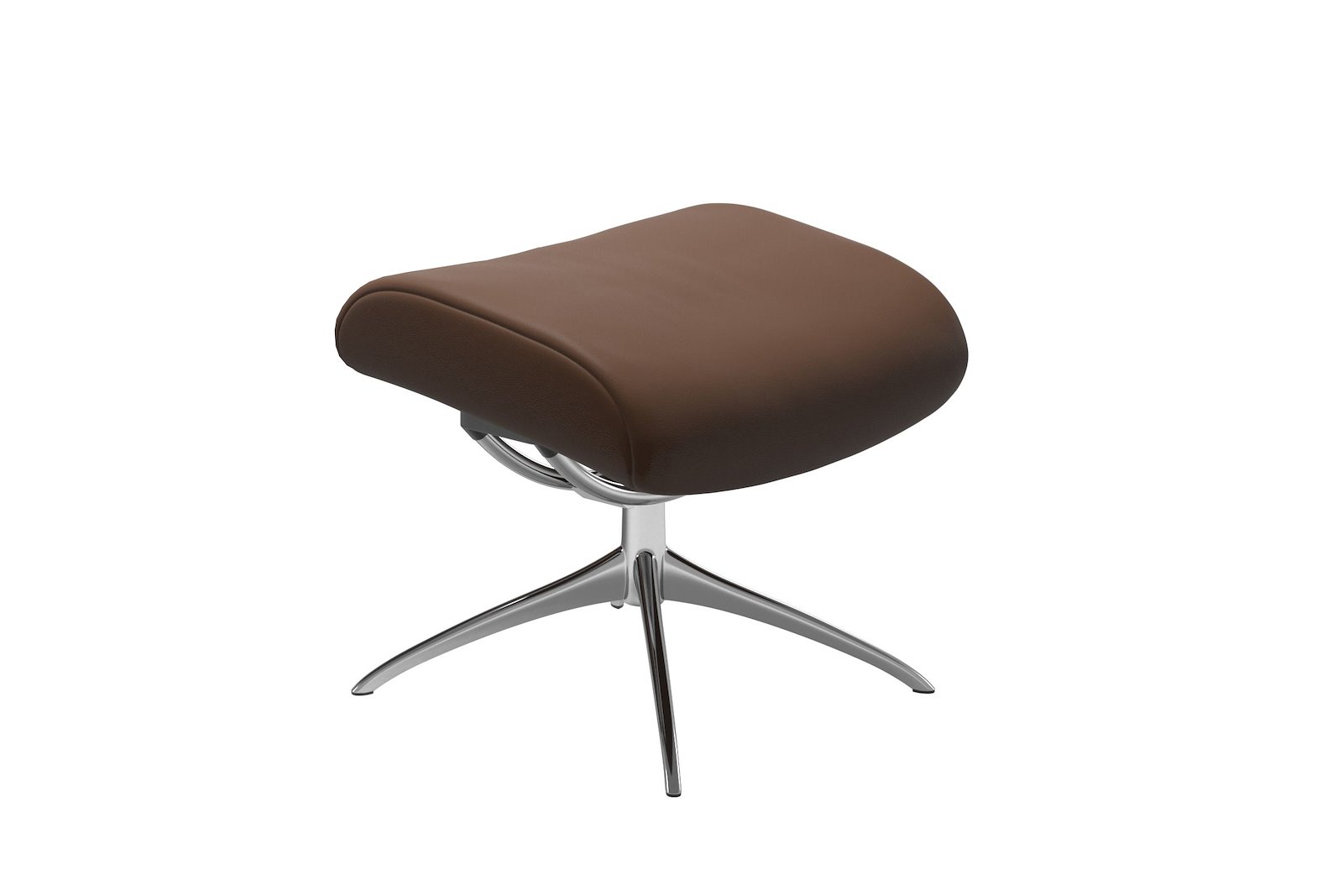 London krakk I hud Batick Spesial Warm Brown og Star understell i krom