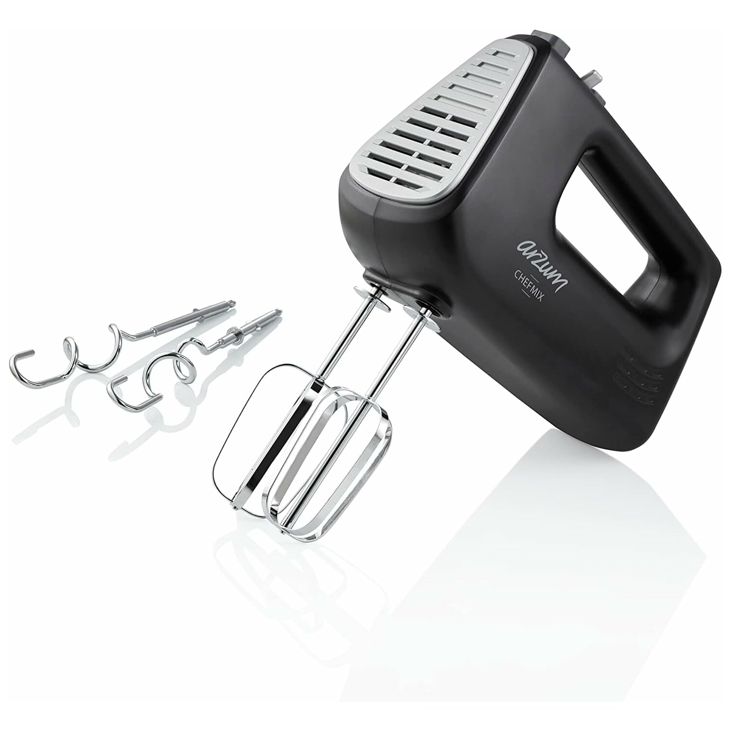 Arzum AR1162 Chefblend 1000-Watt Maxi-Mixer-Set, 500 ml und 700 ml Ede