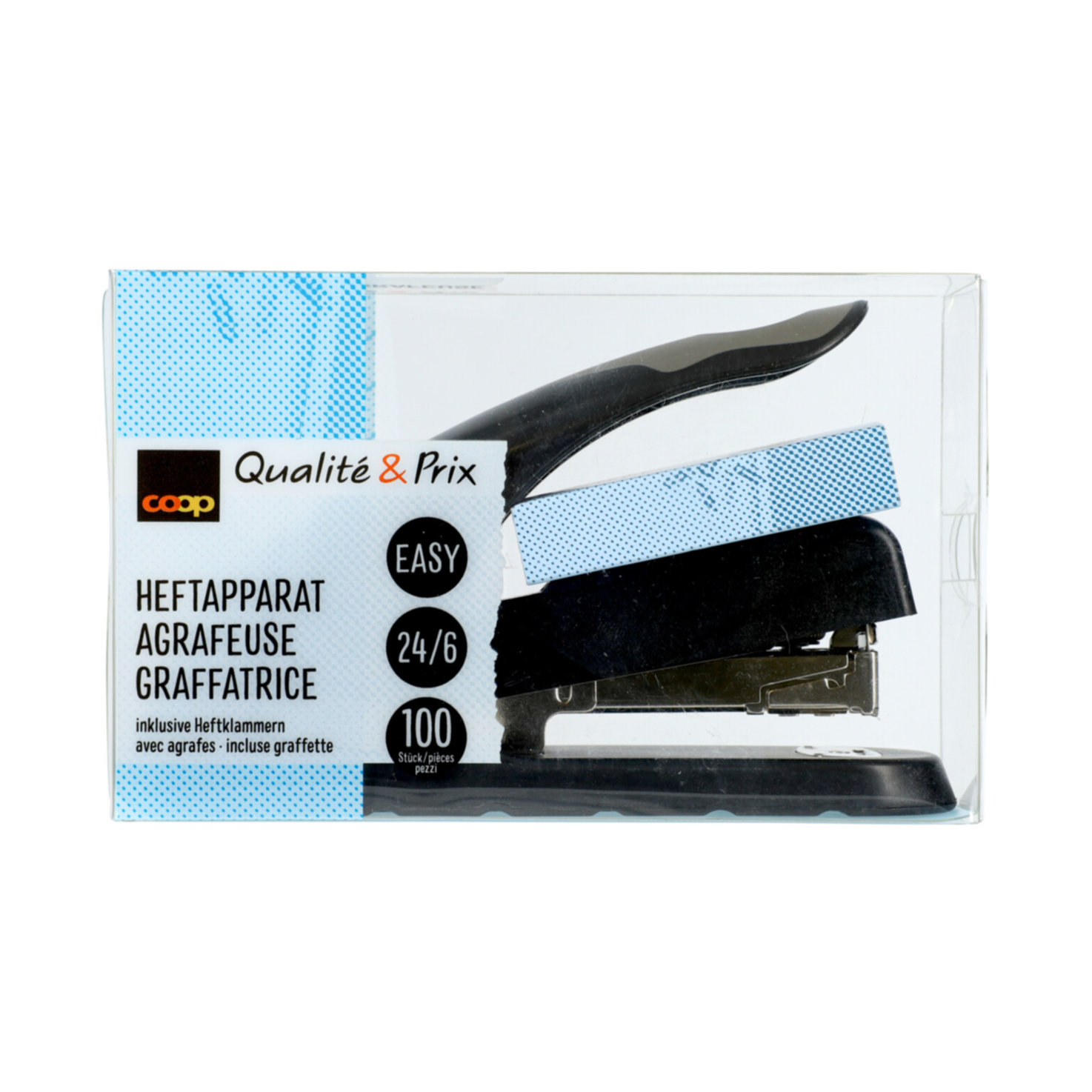Heftapparat easy blau