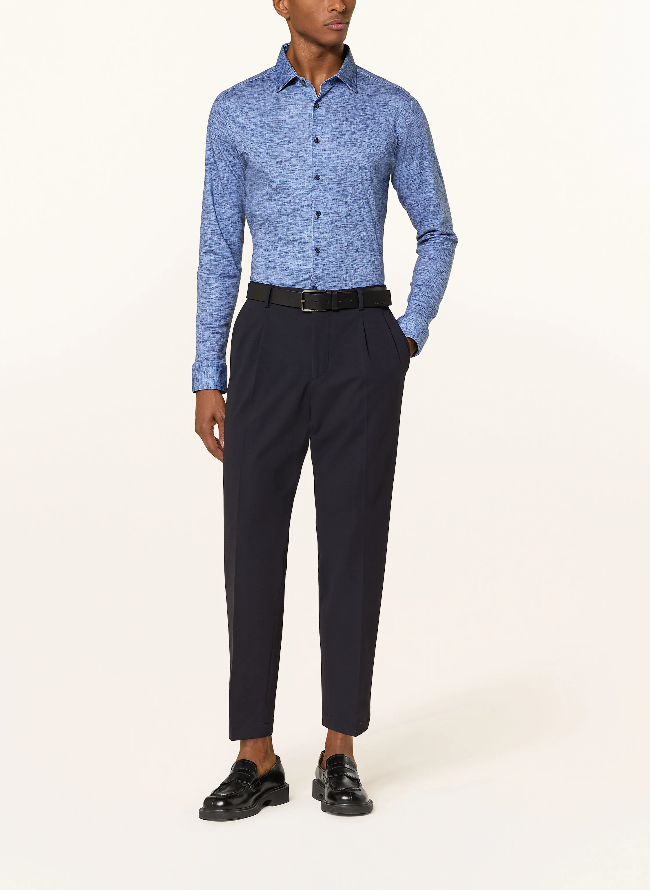 DESOTO Jerseyhemd Slim Fit