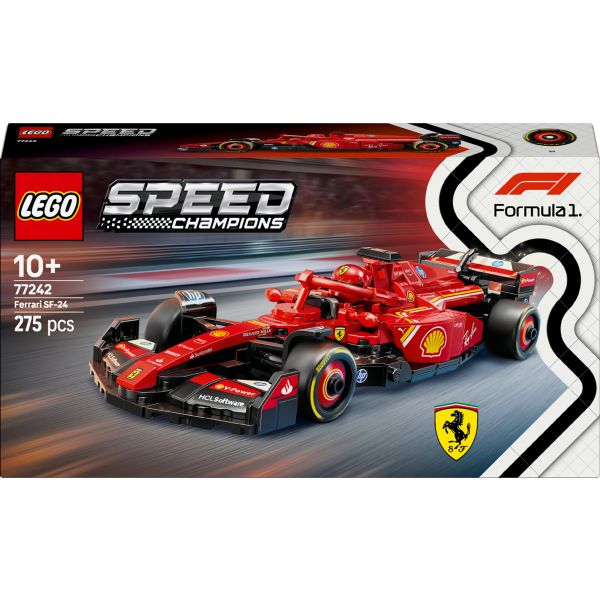 LEGO Speed Champions Carro de Corrida Ferrari SF-24 F1® - 77242