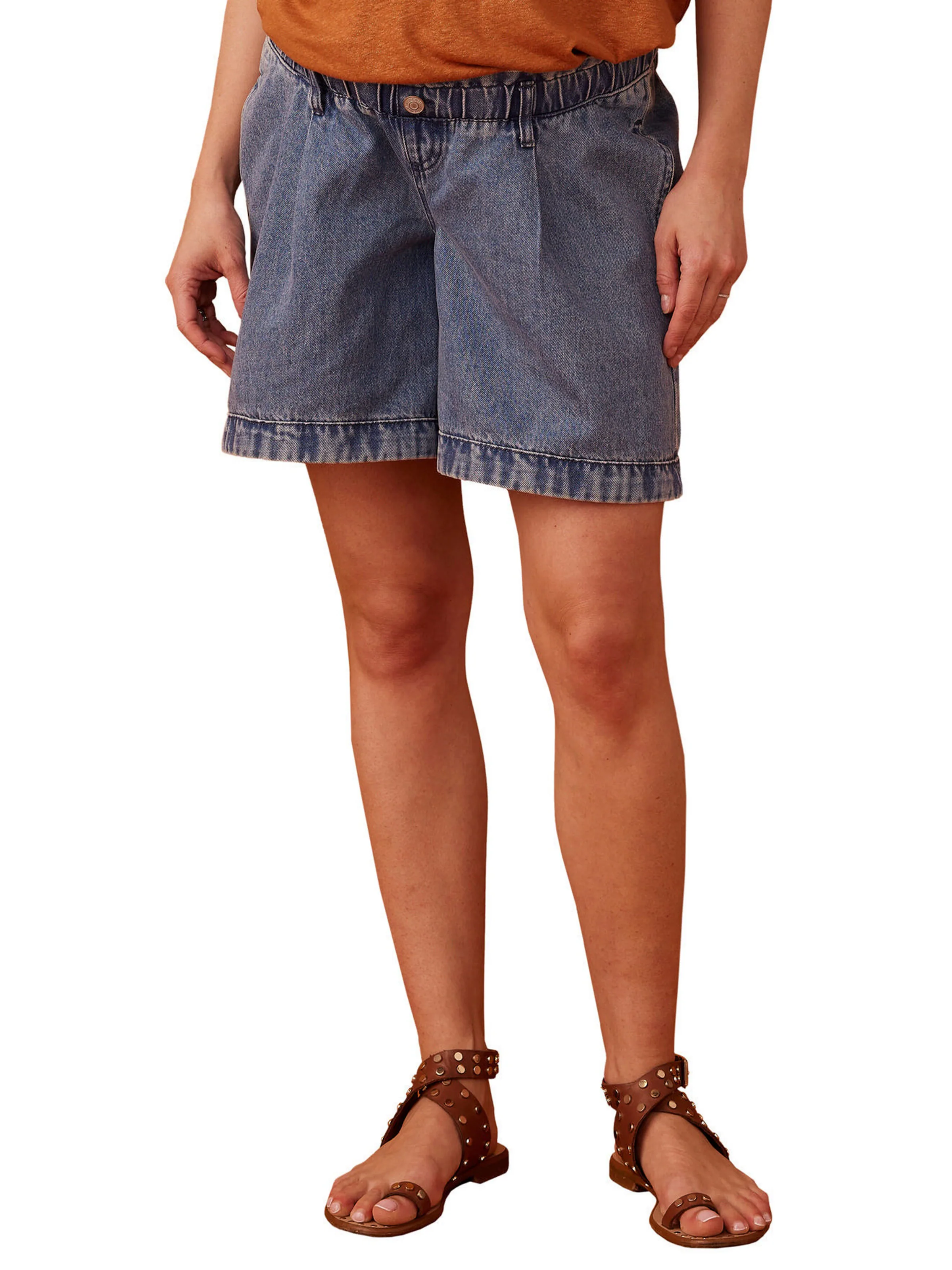 Envie de Fraise Umstands-Jeansshorts blue stone
