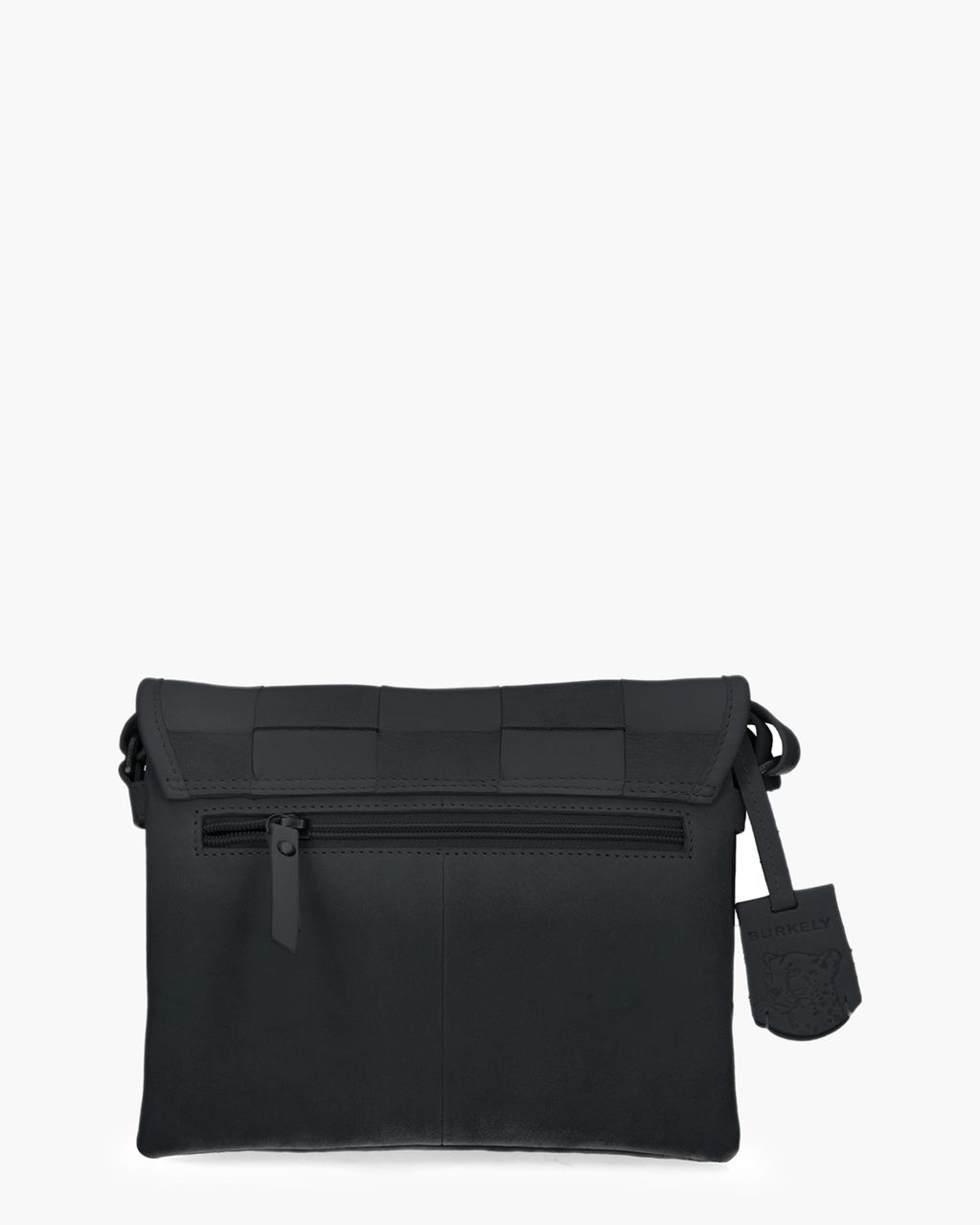 Burkely Even Elin Double Pocket Flap Zwart Tas