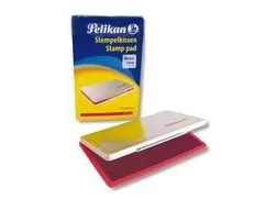 Pelikan 2 - Håndstempelpude - rød - 70 x 110 mm
