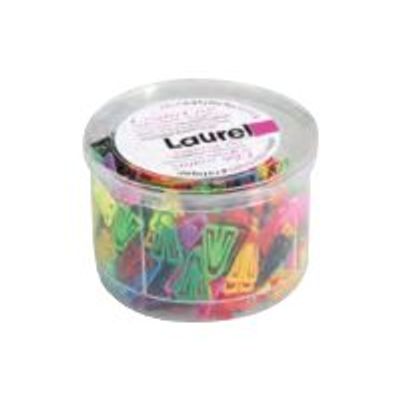 Carpentras Sign - Boîte de 500 attaches-lettres plastique - 25 mm - couleurs assorties