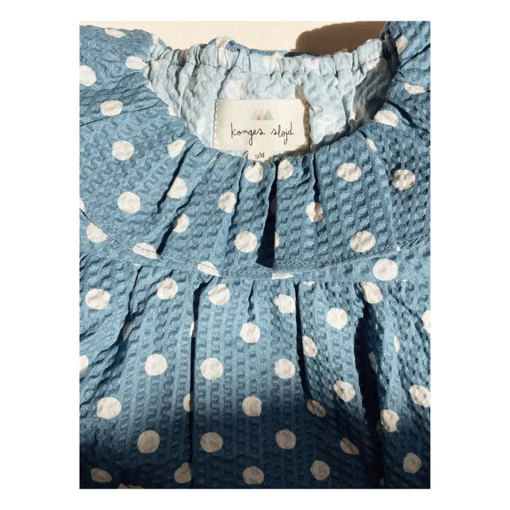Konges Sløjd Robe Vida Coton Bio Bébé | Bleu