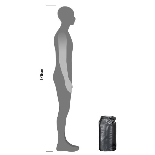 Ortlieb PD350 Dry-Bag, 10 L, Sort