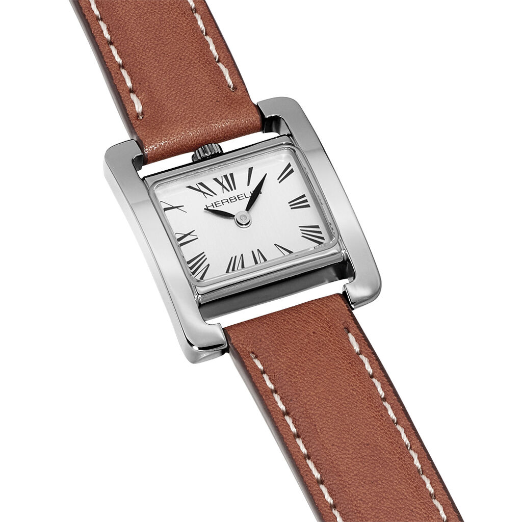 Montre Michel Herbelin 5eme Avenue Blanc