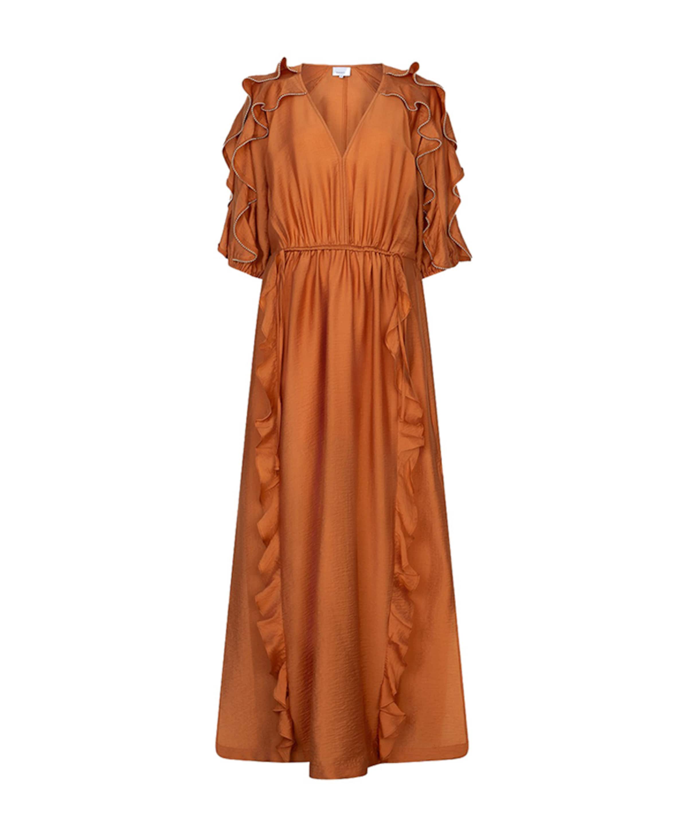 Dante6 Dames jurk oranje