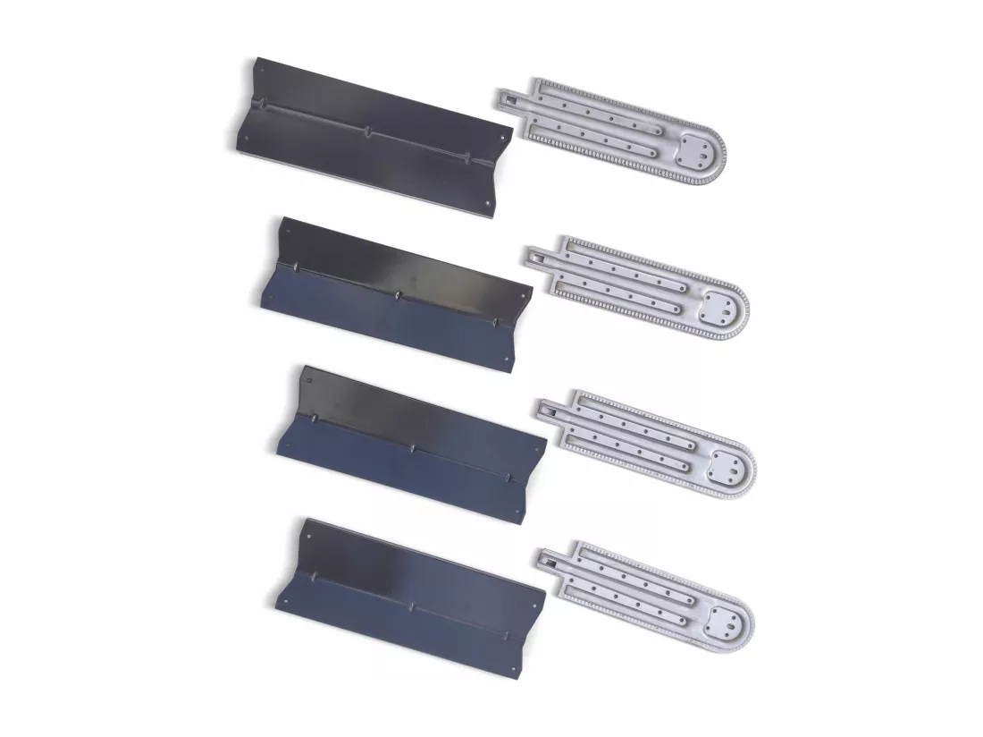 Lot de 4 brûleurs et 4 diffuseurs pour barbecue RICHELIEU. D’ARTAGNAN et ROCHEFORT